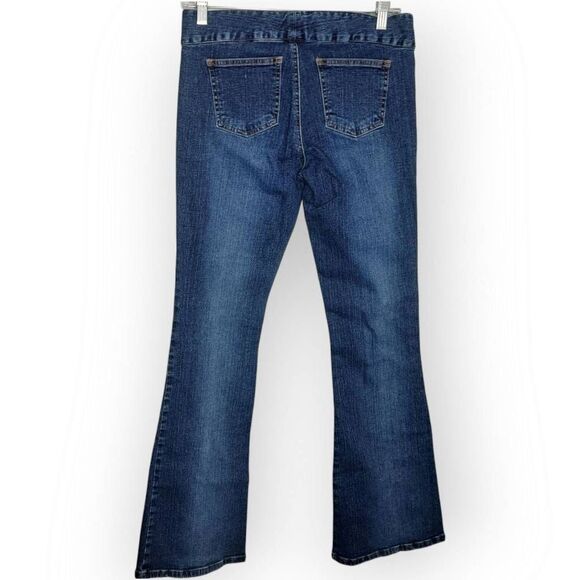 Paris Blues Y2K Low Rise Hip Hugging Flare Denim Jeans size 5 - Picture 4 of 6